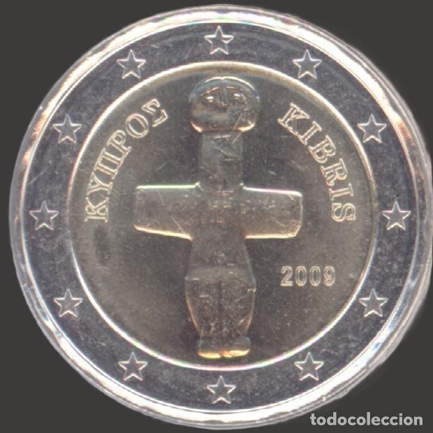Euros: Cyprus 2 Euro 2009 Uncirculated UNC