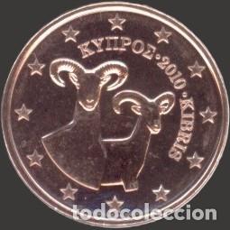 Euros: Cyprus 5 Cent 2010 Uncirculated UNC