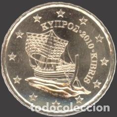 Euros: Cyprus 10 Cent 2010 Uncirculated UNC