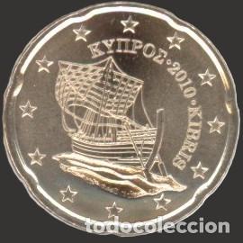 Euros: Cyprus 20 Cent 2010 Uncirculated UNC