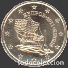 Euros: Cyprus 10 Cent 2011 Uncirculated UNC