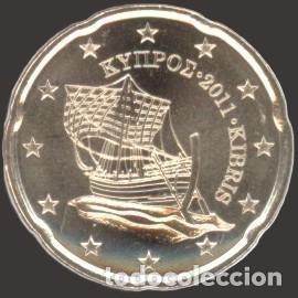 Euros: Cyprus 20 Cent 2011 Uncirculated UNC