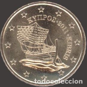 Euros: Cyprus 50 Cent 2011 Uncirculated UNC