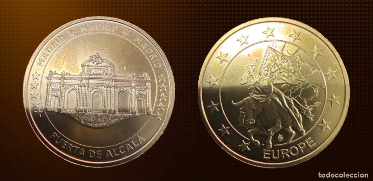 Euros: Moneda &ldquo;Prueba / Europa&rdquo; (Puerta de Alcal&aacute;)