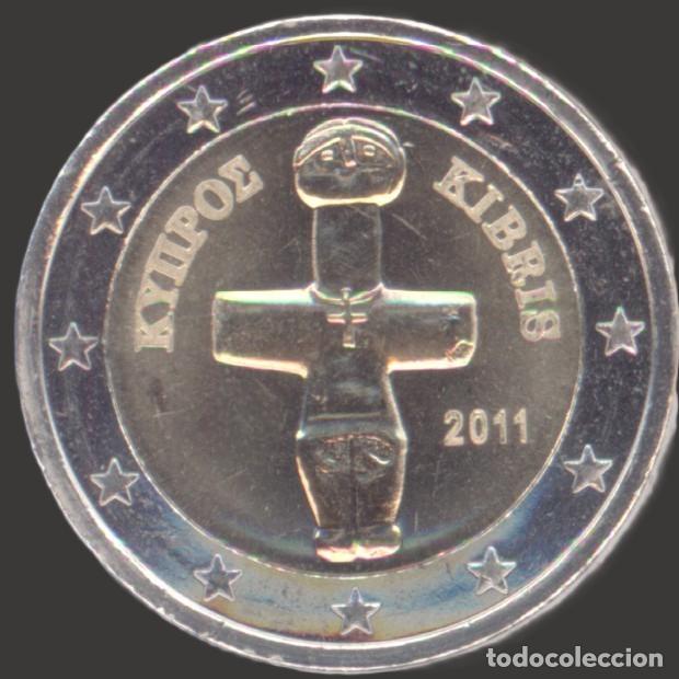 Euros: Cyprus 2 Euro 2011 Uncirculated UNC