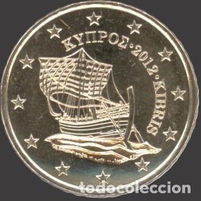 Euros: Cyprus 50 Cent 2012 Uncirculated UNC