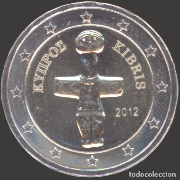 Euros: Cyprus 2 Euro 2012 Uncirculated UNC
