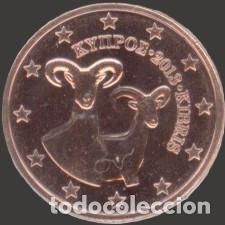 Euros: Cyprus 2 Cent 2013 Uncirculated UNC