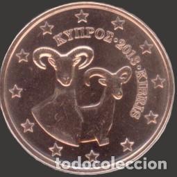 Euros: Cyprus 5 Cent 2013 Uncirculated UNC