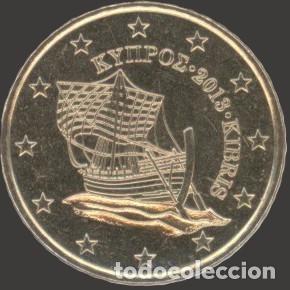 Euros: Cyprus 50 Cent 2013 Uncirculated UNC