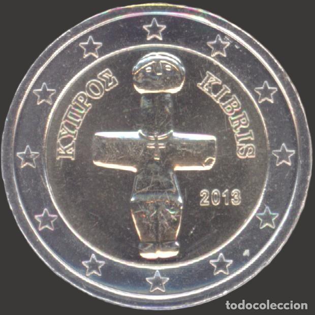 Euros: Cyprus 2 Euro 2013 Uncirculated UNC