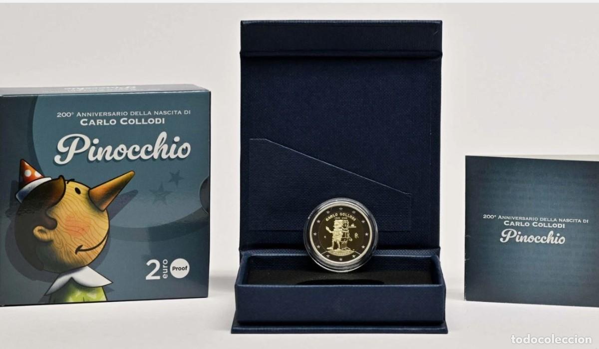 Euros: ITALIA 2 EUROS 2026 PROOF - CONM. PINOCHO - EN ESTUCHE OFICIAL