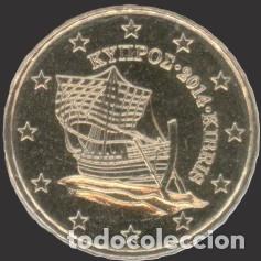 Euros: Cyprus 10 Cent 2014 Uncirculated UNC