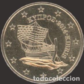 Euros: Cyprus 50 Cent 2014 Uncirculated UNC