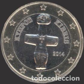 Euros: Cyprus 1 Euro 2014 Uncirculated UNC