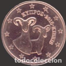 Euros: Cyprus 2 Cent 2015 Uncirculated UNC