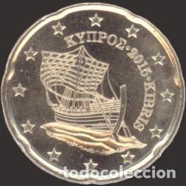 Euros: Cyprus 20 Cent 2015 Uncirculated UNC