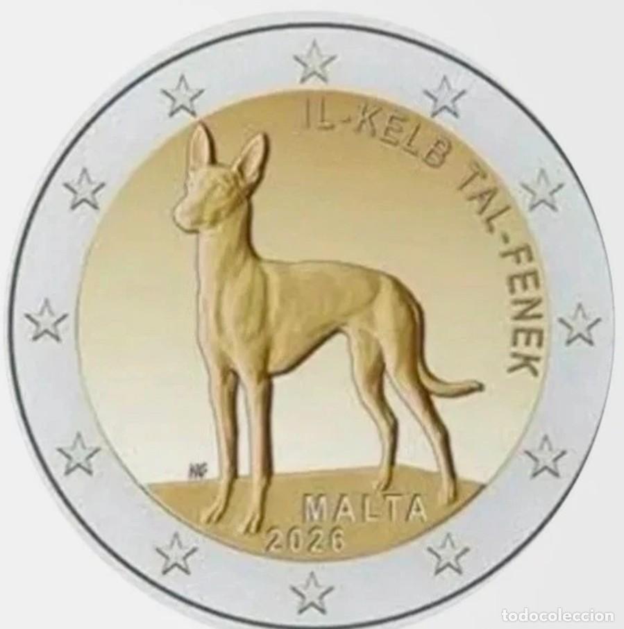 Euros: MONEDA 2 EUROS MALTA 2026 - SIN CIRCULAR