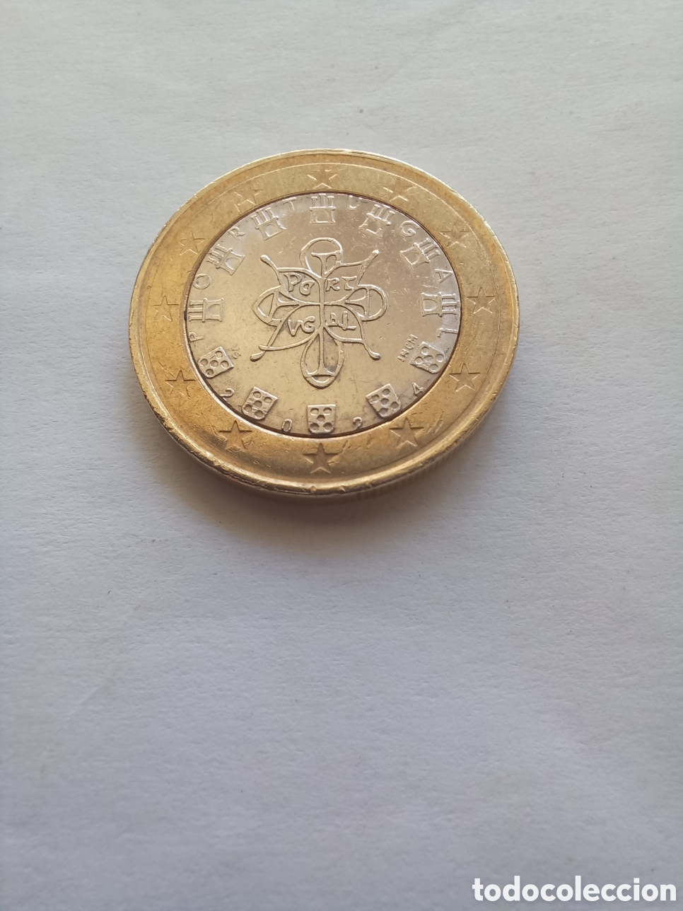 Euros: MONEDA 1 EURO PORTUGAL - A&Ntilde;O 2024 (ANAGRAMA REAL)