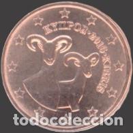 Euros: Cyprus 1 Cent 2016 Uncirculated UNC