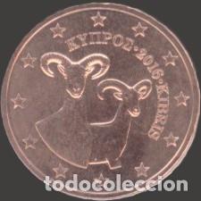 Euros: Cyprus 2 Cent 2016 Uncirculated UNC