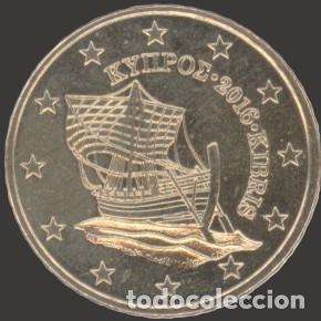 Euros: Cyprus 50 Cent 2016 Uncirculated UNC