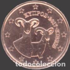 Euros: Cyprus 2 Cent 2017 Uncirculated UNC