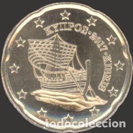 Euros: Cyprus 20 Cent 2017 Uncirculated UNC