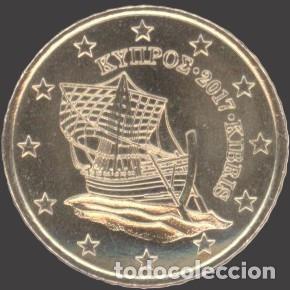Euros: Cyprus 50 Cent 2017 Uncirculated UNC