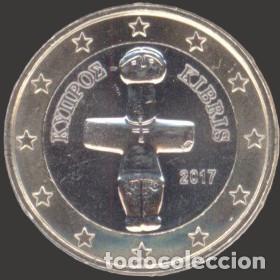 Euros: Cyprus 1 Euro 2017 Uncirculated UNC