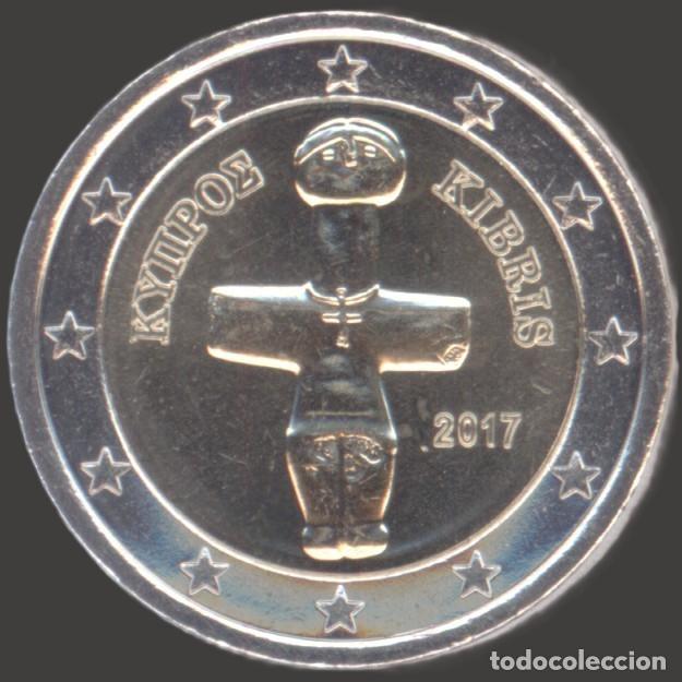Euros: Cyprus 2 Euro 2017 Uncirculated UNC