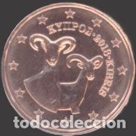 Euros: Cyprus 1 Cent 2018 Uncirculated UNC