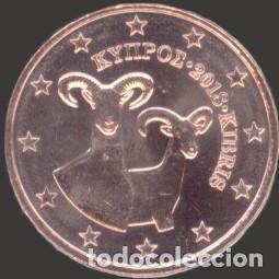 Euros: Cyprus 5 Cent 2018 Uncirculated UNC
