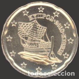 Euros: Cyprus 20 Cent 2018 Uncirculated UNC