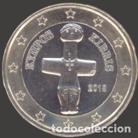 Euros: Cyprus 1 Euro 2018 Uncirculated UNC