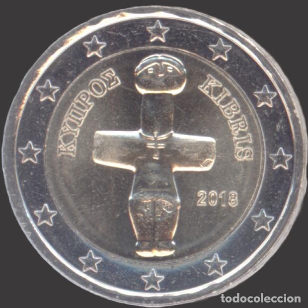 Euros: Cyprus 2 Euro 2018 Uncirculated UNC