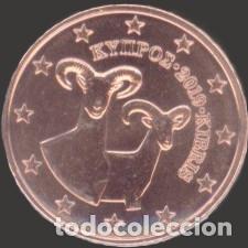 Euros: Cyprus 2 Cent 2019 Uncirculated UNC