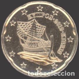 Euros: Cyprus 20 Cent 2019 Uncirculated UNC