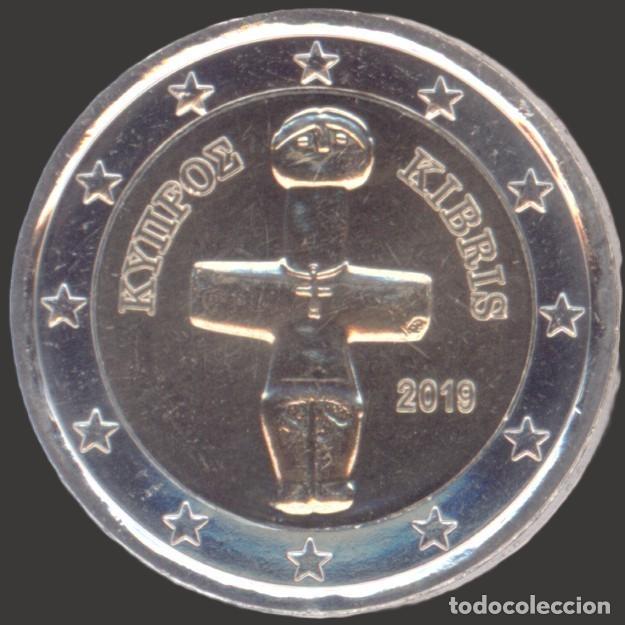 Euros: Cyprus 2 Euro 2019 Uncirculated UNC