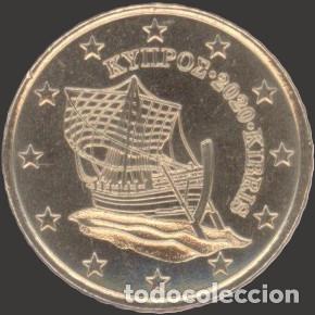 Euros: Cyprus 50 Cent 2020 Uncirculated UNC
