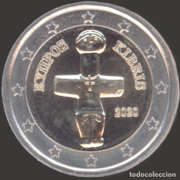 Euros: Cyprus 2 Euro 2020 Uncirculated UNC