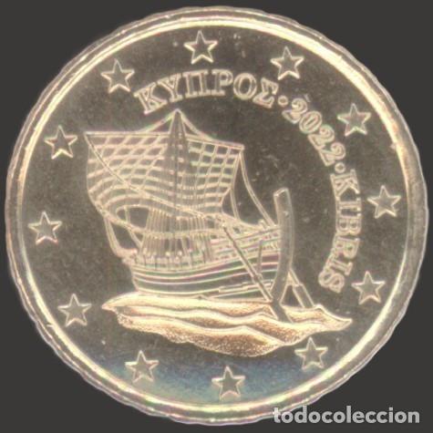 Euros: Cyprus 10 Cent 2022 Uncirculated UNC