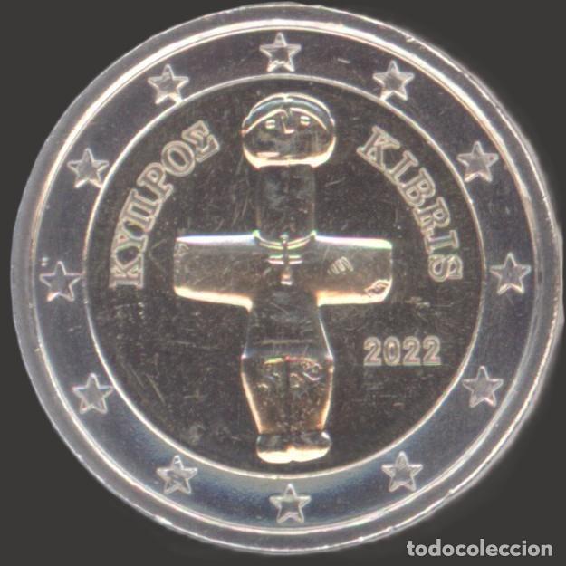 Euros: Cyprus 2 Euro 2022 Uncirculated UNC