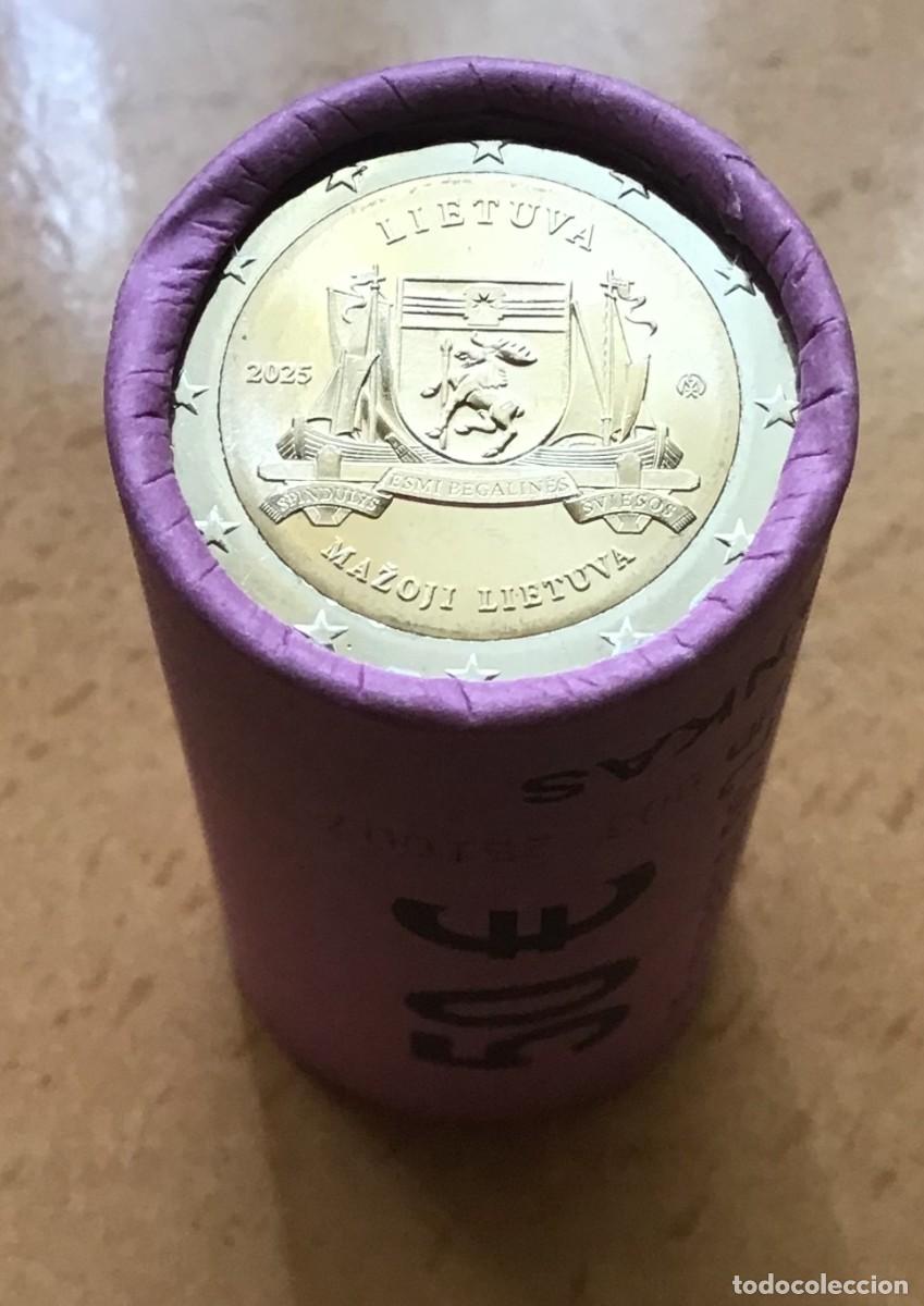 Euros: 2 euros conmemorativos de Lituania. Lituania Menor. A&ntilde;o 2025. Sin circular