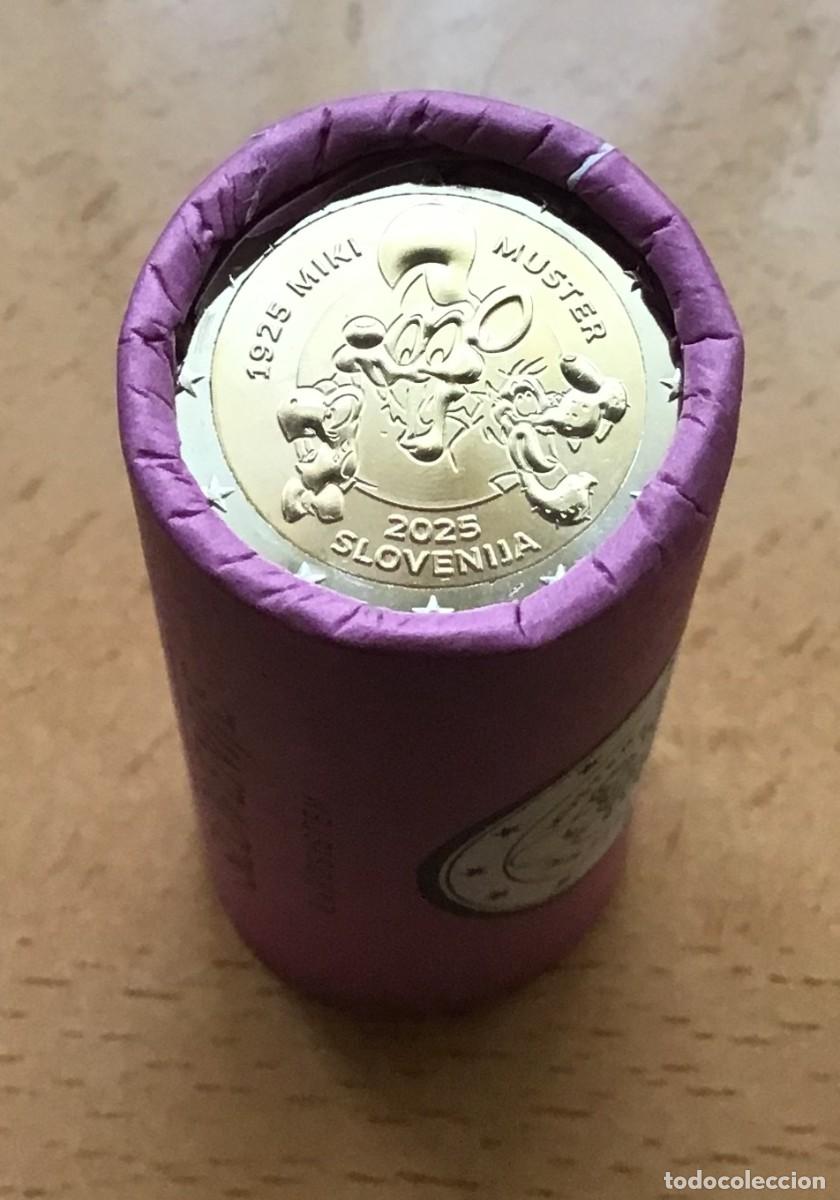 Euros: 2 euros conmemorativos de Eslovenia. Miki Muster. A&ntilde;o 2025. Sin circular
