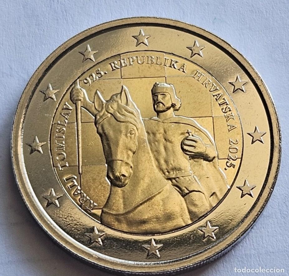Euros: MONEDA 2 EUROS CROACIA 2025 - REY TOMISLAV - SIN CIRCULAR
