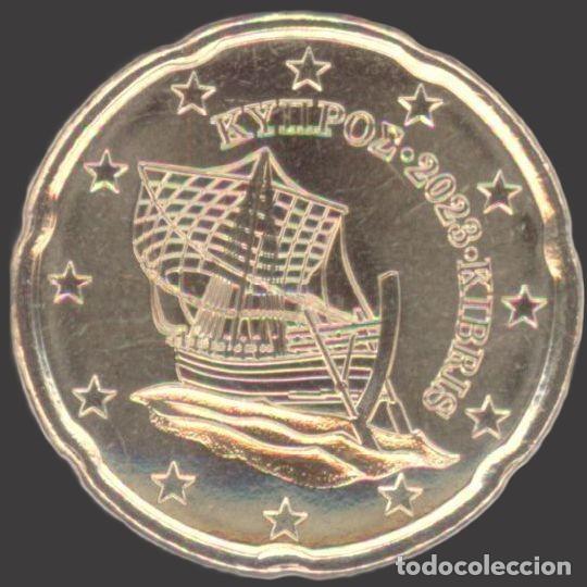 Euros: Cyprus 20 Cent 2023 Uncirculated UNC