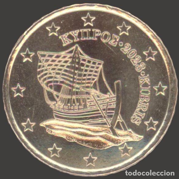 Euros: Cyprus 50 Cent 2023 Uncirculated UNC