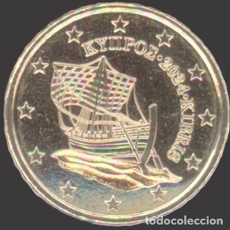 Euros: Cyprus 10 Cent 2024 Uncirculated UNC