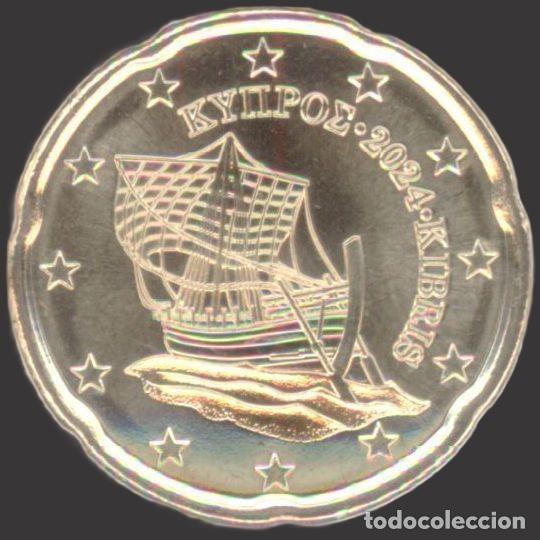 Euros: Cyprus 20 Cent 2024 Uncirculated UNC